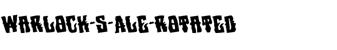 Warlock's Ale Rotated Regular.ttf