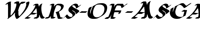 Wars of Asgard Italic Italic.ttf