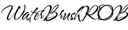 WaterBrushROB Regular.ttf
