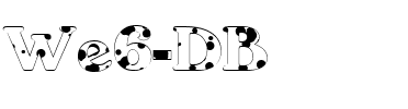 We6 DB Normal.ttf