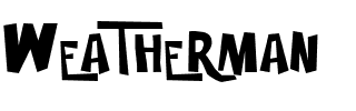 Weatherman Regular.ttf