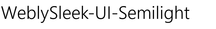 WeblySleek UI Semilight Regular.ttf
