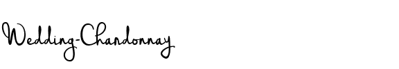 Wedding Chardonnay Regular.ttf