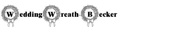 WeddingWreath Becker Normal.ttf