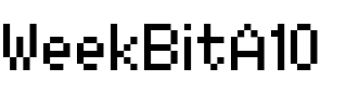 WeekBitA10 Regular.ttf