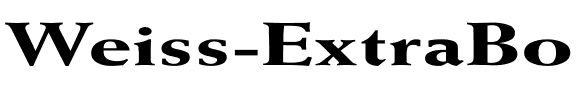 Weiss-ExtraBold Ex Regular.ttf