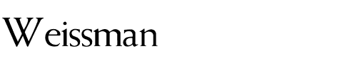 Weissman Regular.ttf