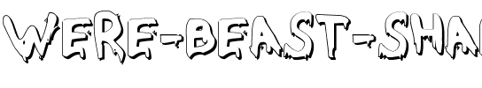 Were-Beast Shadow Regular.ttf