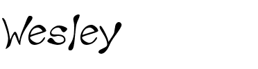 Wesley Regular.ttf