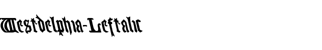 Westdelphia Leftalic Italic.ttf
