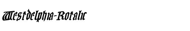 Westdelphia Rotalic Italic.ttf