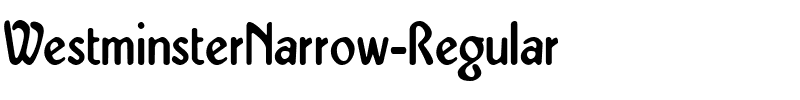 WestminsterNarrow Regular.ttf