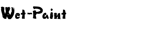 Wet Paint Normal.ttf