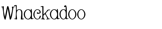 Whackadoo Regular.ttf