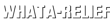 WhatA-Relief Regular.ttf