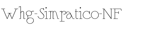 Whg Simpatico NF Regular.ttf