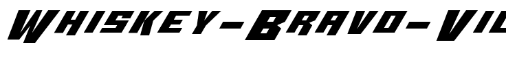 Whiskey Bravo Victor Ex Ex.ttf