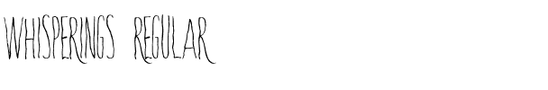 Whisperings Regular.otf