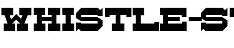 Whistle Stop JL Regular.ttf