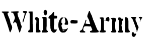White Army Normal.ttf
