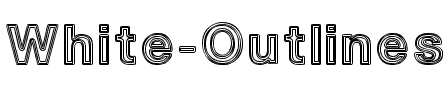 White Outlines Normal.ttf