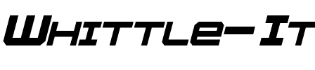 Whittle Italic.ttf