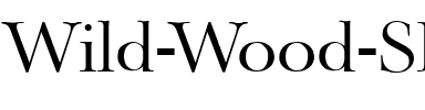Wild Wood SF Regular.ttf