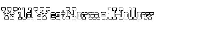 WildWest-Normal Hollow Regular.ttf