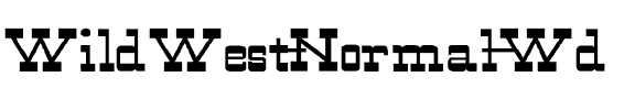 WildWest-Normal Wd Regular.ttf