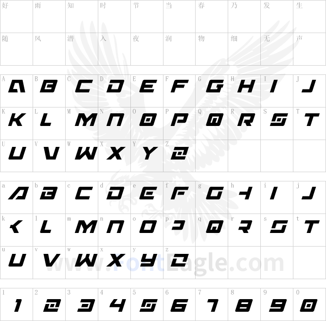 Wildcard-Condensed-Italic