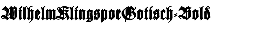 WilhelmKlingsporGotisch Bold Regular.ttf