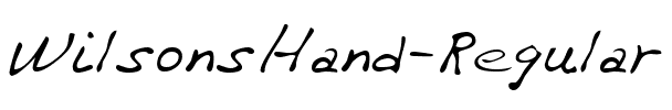 WilsonsHand Regular.ttf