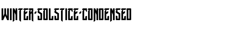 Winter Solstice Condensed Condensed.ttf
