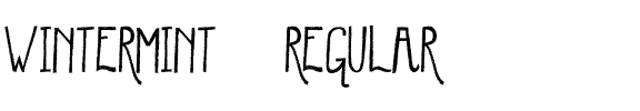 Winter Mint Regular.otf