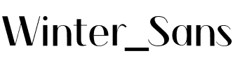 Winter_Sans normal.otf
