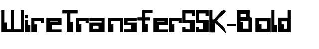 WireTransferSSK Bold.ttf