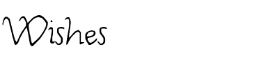 Wishes regular.ttf