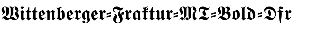 Wittenberger Fraktur MT Bold.ttf
