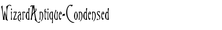 WizardAntique Condensed Regular.ttf