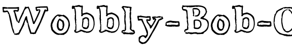 Wobbly Bob Outline Regular.ttf