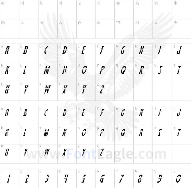 Wolf-s-Bane-Halftone-Italic