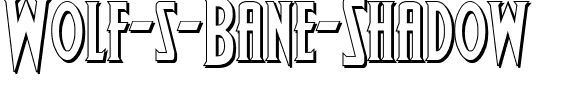 Wolf’s Bane Shadow Shadow.ttf