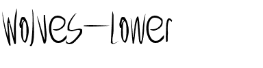Wolves, Lower Regular.ttf