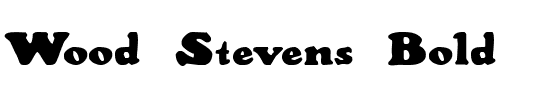 Wood Stevens Bold Regular.ttf
