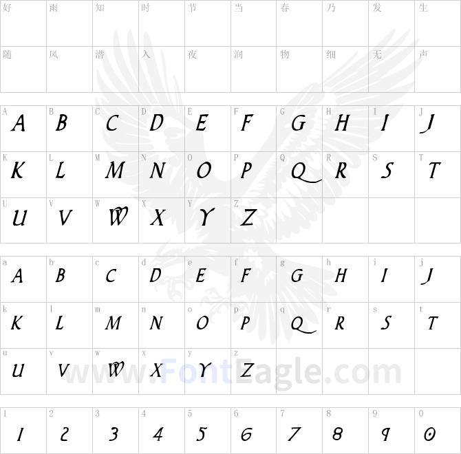 Woodgod-Condensed-Italic