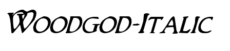 Woodgod Italic Italic.ttf