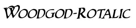 Woodgod Rotalic Italic.ttf
