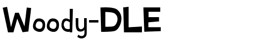 Woody DLE Normal.ttf