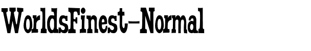 WorldsFinest Normal.ttf