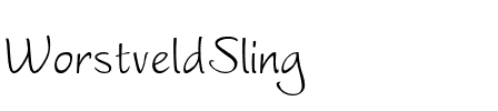 WorstveldSling Regular.ttf